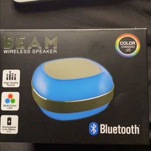 LED Beam wireless speaker